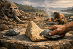 A Forgotten Technology from four hundred and eighty thousand years ago: Why did prehistoric humans sharpen their axes with elephant bone?