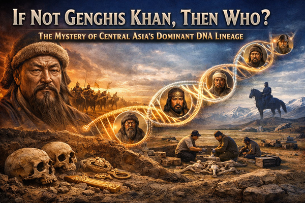 If Not Genghis Khan, Then Who? The Mystery Behind Central Eurasia’s Dominant DNA Lineage