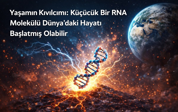 Yaşamın Kıvılcımı: Küçücük Bir RNA Molekülü Dünya’daki Hayatı Başlatmış Olabilir