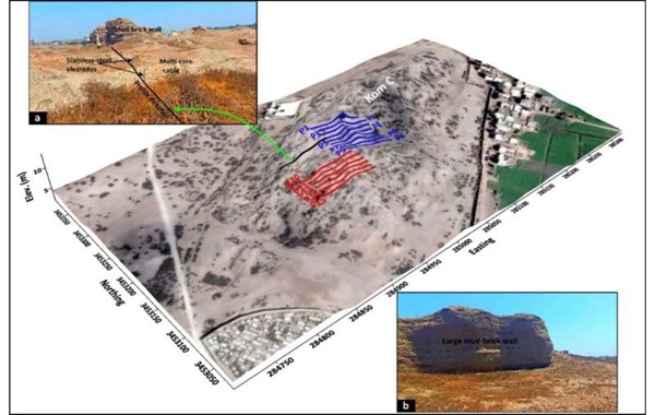 Scientists testing new scanning technology discover mysterious structure beneath an ancient Egyptian city