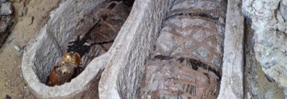 Homeric Literature and Gold Covered Mummies Discovered in Egypt