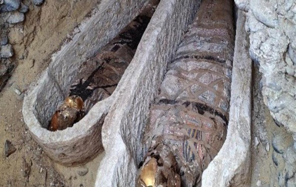 Homeric Literature and Gold Covered Mummies Discovered in Egypt