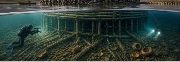 A Hidden Island Beneath the Water… Built 5,000 Years Ago? Who Created It—and What Secret Was Worth Sinking an Entire World for?
