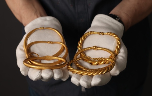 Third-largest gold hoard ever found in Denmark astonishes archaeologists