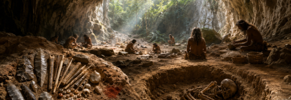 Why Did Ancient Humans Mourn Their Dead Seventy-Eight Thousand Years Ago… And What Truth About Humanity Has Been Buried With Them Ever Since?