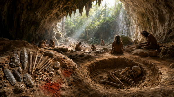 Why Did Ancient Humans Mourn Their Dead Seventy-Eight Thousand Years Ago… And What Truth About Humanity Has Been Buried With Them Ever Since?