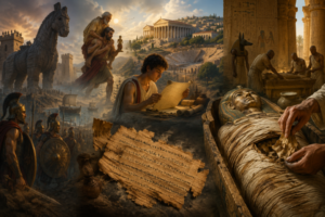 Why Was a Fragment of Homer’s Iliad Hidden Inside an Egyptian Mummy for One Thousand Six Hundred Years?