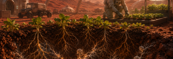 Ya Mars’ı Fetheden İlk Yaşam Biçimi İnsan Değil de Mantar Zekasıysa