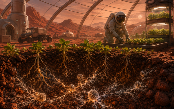 Ya Mars’ı Fetheden İlk Yaşam Biçimi İnsan Değil de Mantar Zekasıysa