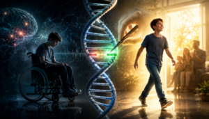 They rewrote a single letter of his DNA—and a teenager who never walked took his first steps. What if the real cure was hiding in plain sight